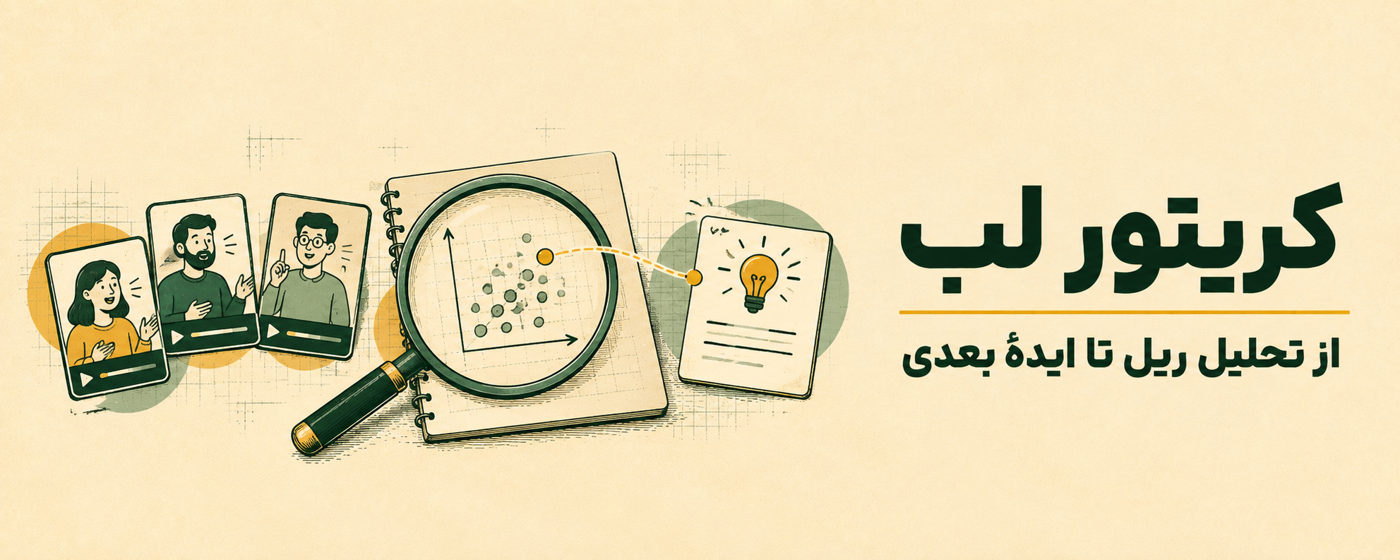 کریتور لب؛ کشف الگوی ریل‌های موفق